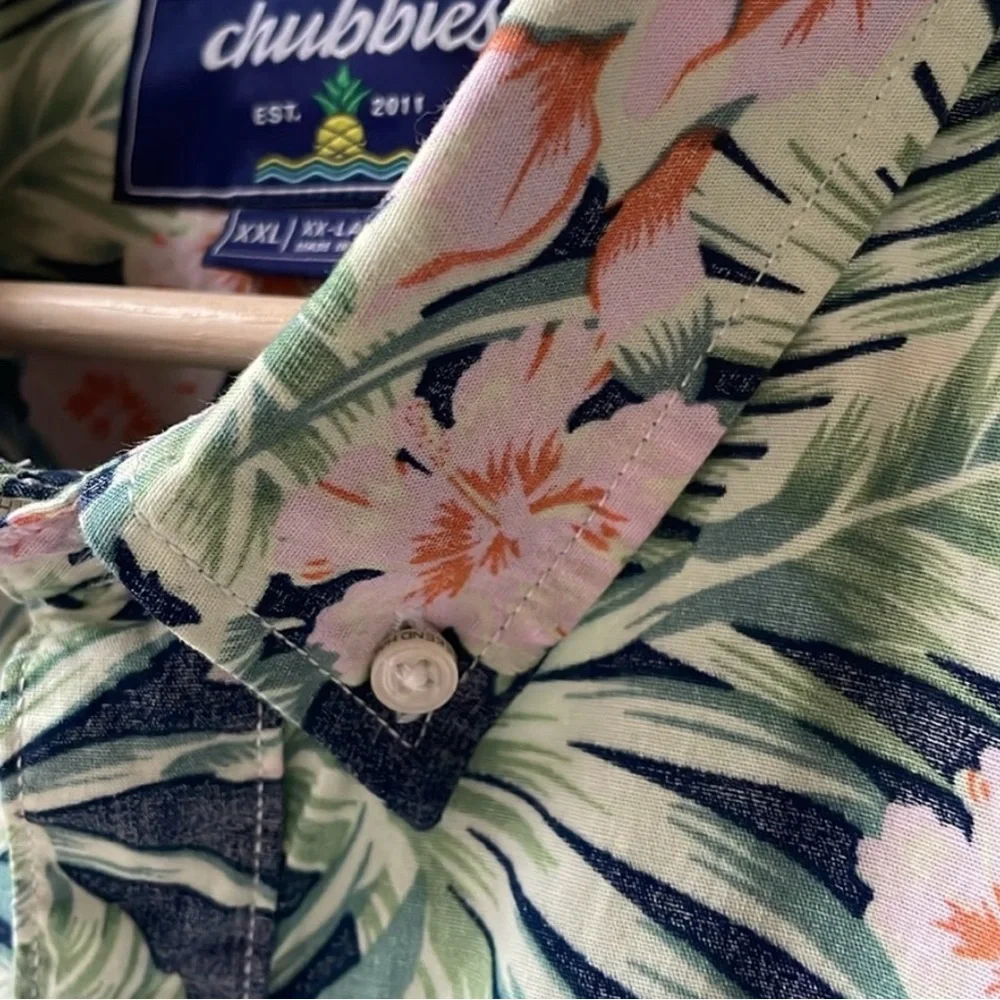chubbies Floral Print Button Down Shirt - Picture 5 of 9
